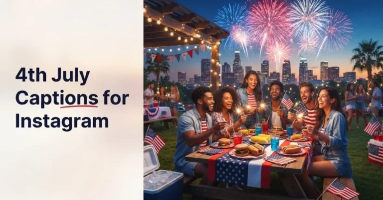 4th July Captions for Instagram