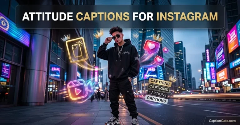 attitude captions for instagram