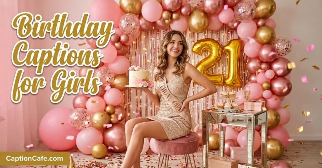 Birthday Captions for Instagram for Girl