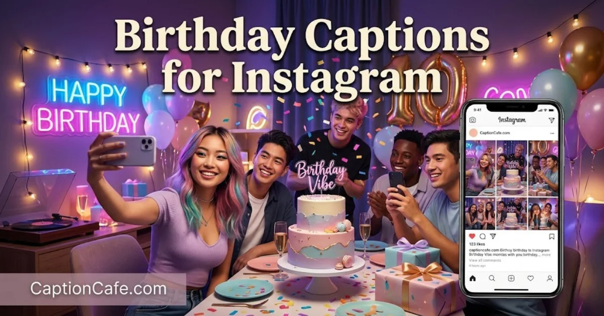 Birthday Captions For Instagram