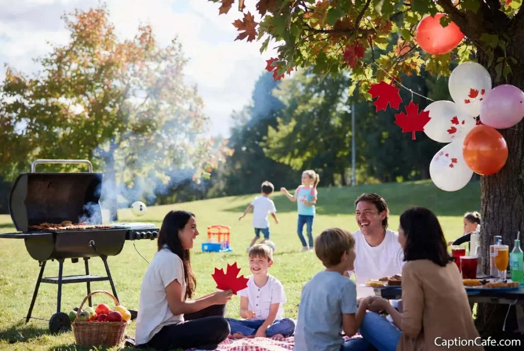 Canada Day Family Captions