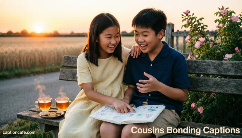 Captions for Cousins Bonding