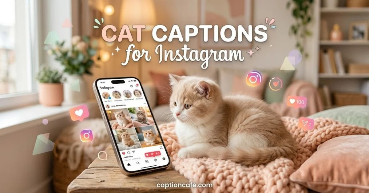 Cat Captions for Instagram