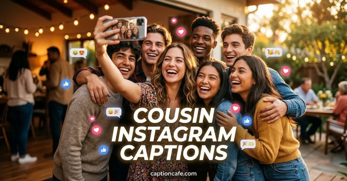 Cousin Instagram Captions