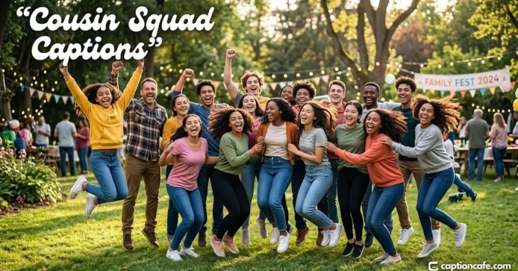 Cousin Squad Captions
