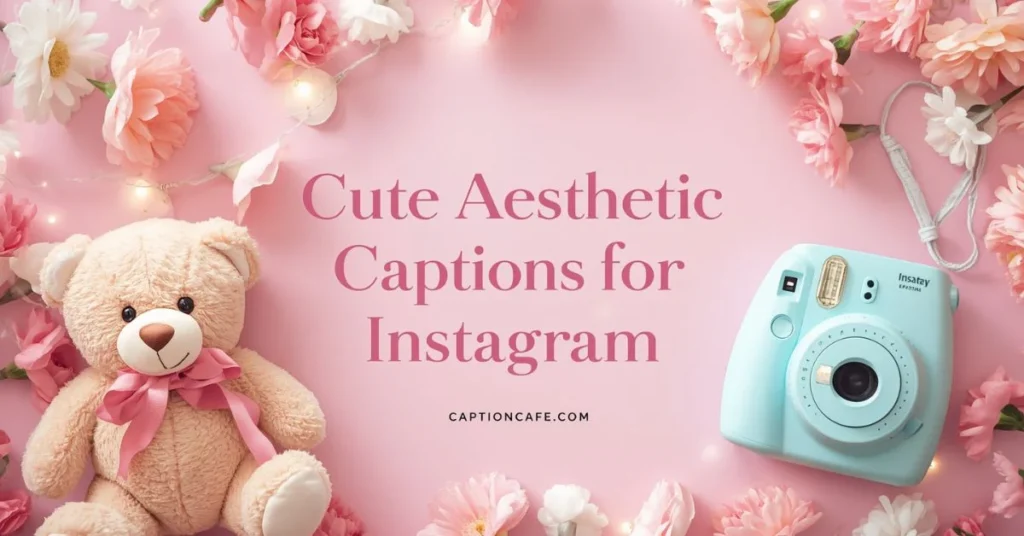 Cute Aesthetic Captions for Instagram