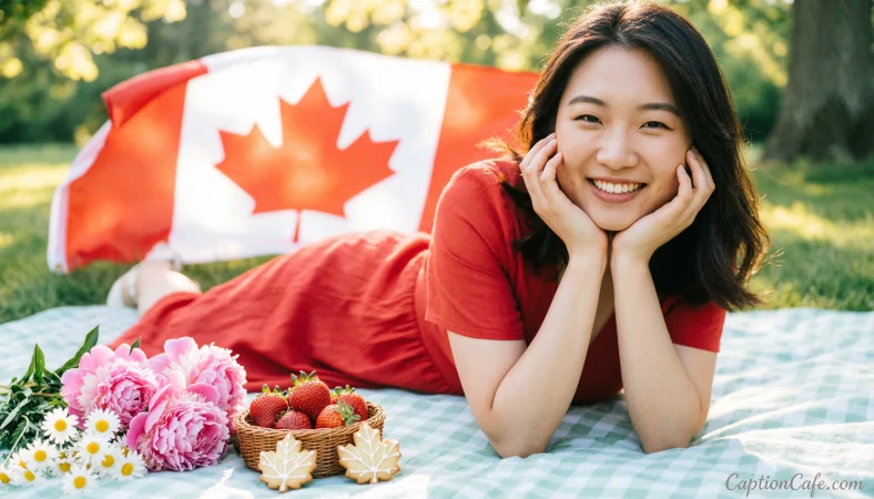 Cute Canada Day Captions