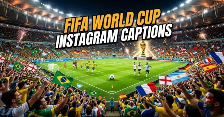 FIFA World Cup Instagram Captions