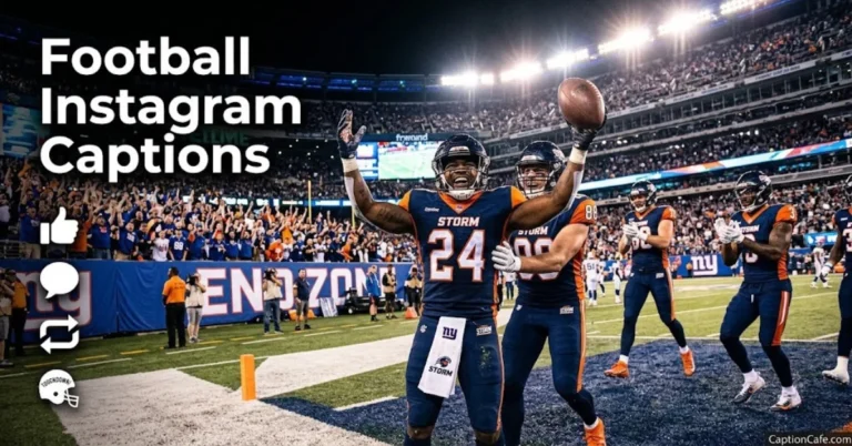Football Captions for Instagram