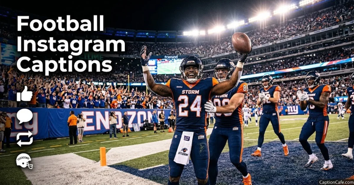 Football Captions for Instagram
