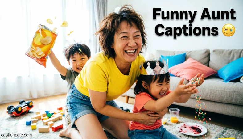 Funny Aunt Captions For Instagram