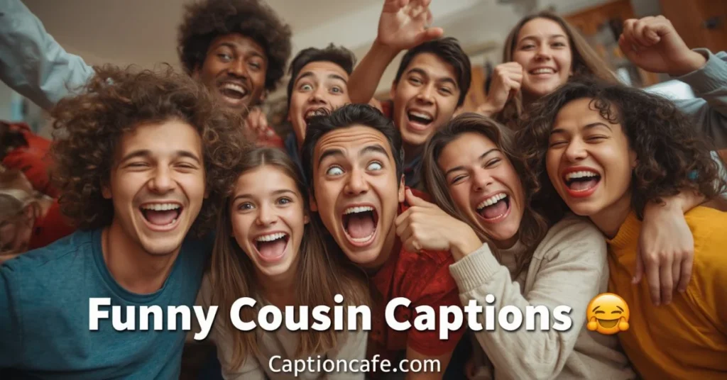 Funny Cousin Captions