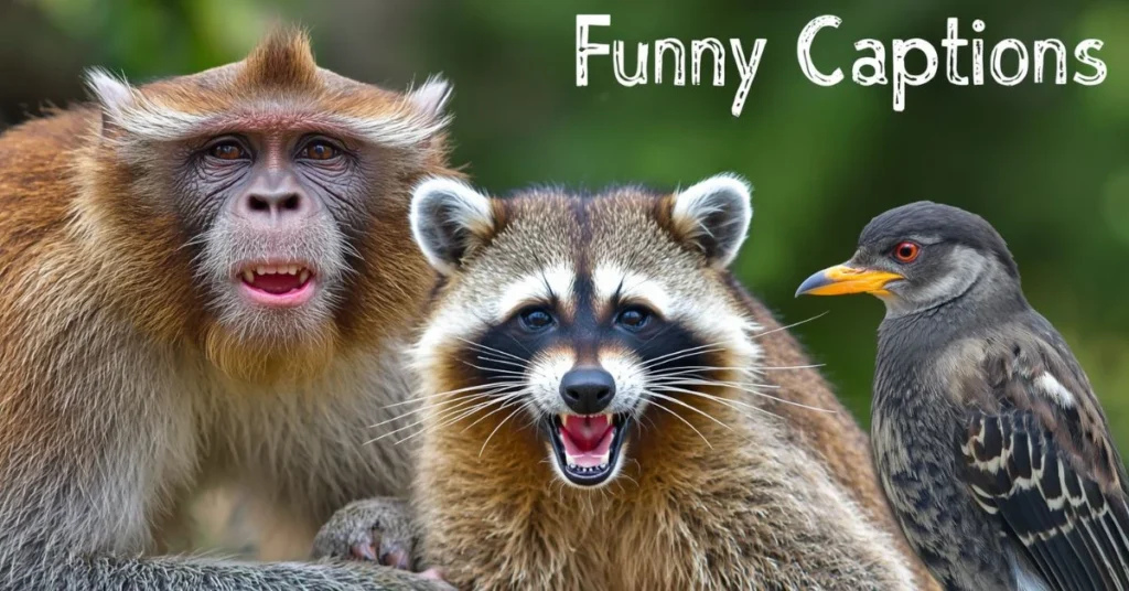 Funny Wildlife Captions for Instagram
