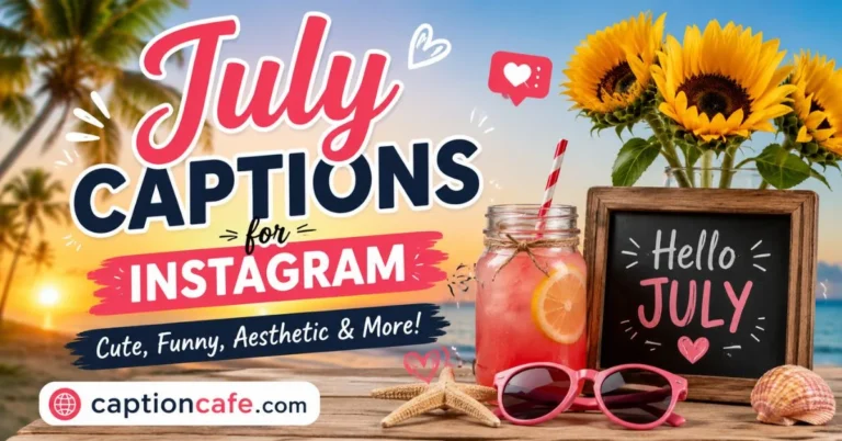 July Captions for Instagram