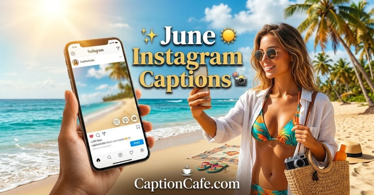 June Instagram Captions