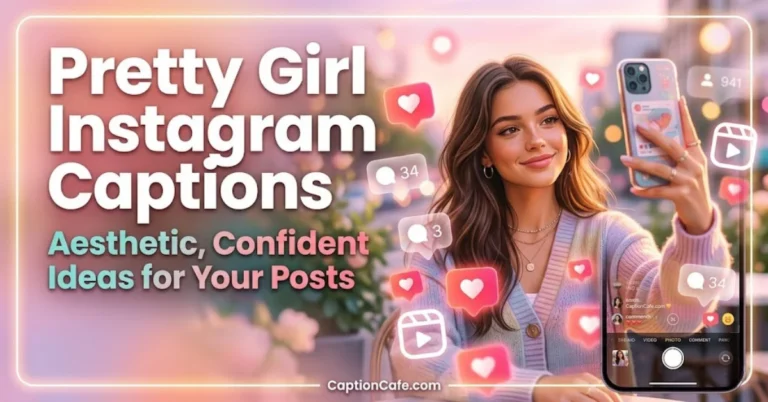 Pretty Girl Instagram Captio