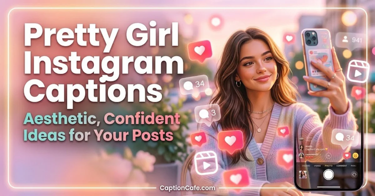 Pretty Girl Instagram Captio