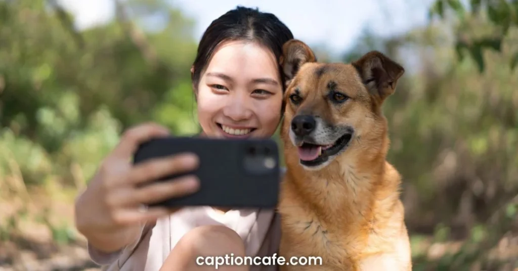 Selfie With Dog Captions