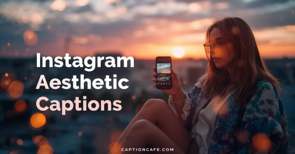 Short Aesthetic Captions for Instagram