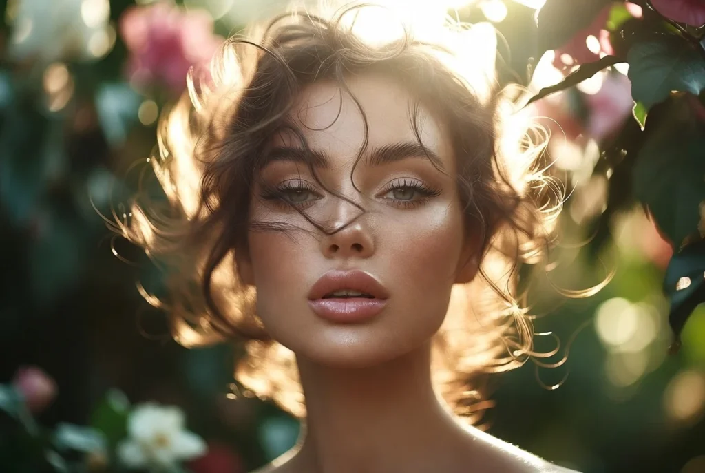 Short Beauty Captions for Girls