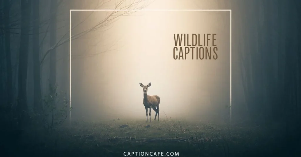 Short Wildlife Captions for Instagram