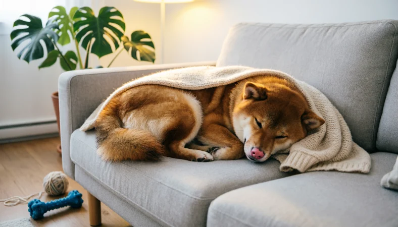 Sleeping Dog Captions