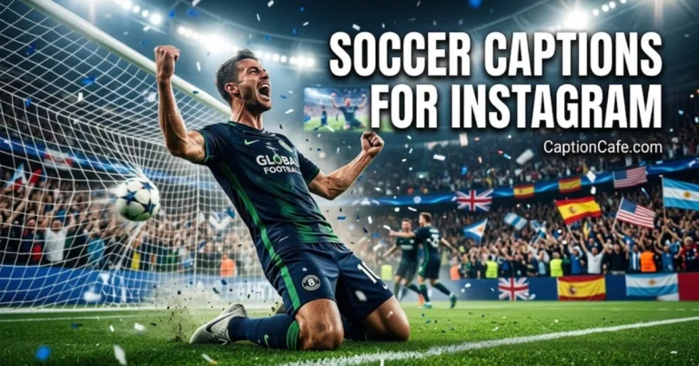 soccer captions for instagram