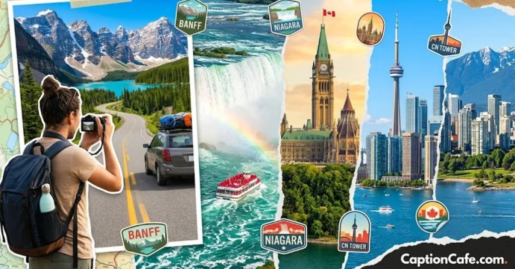 Travel Instagram Captions for Canada Day