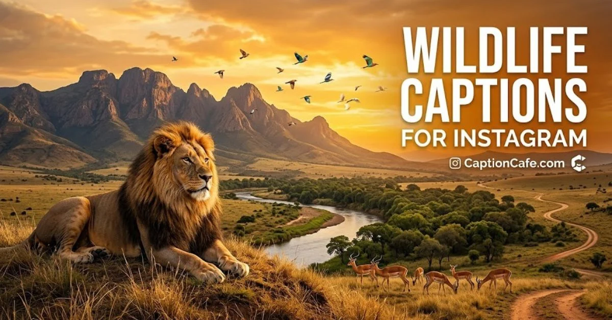 Wildlife Captions for Instagram