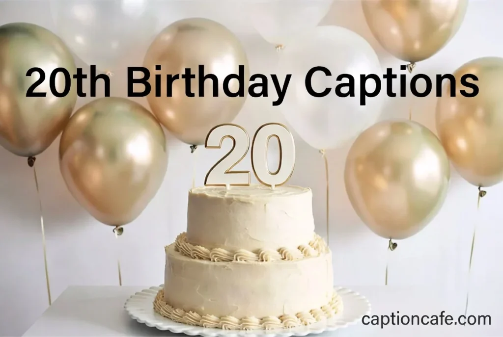 20th Birthday Captions