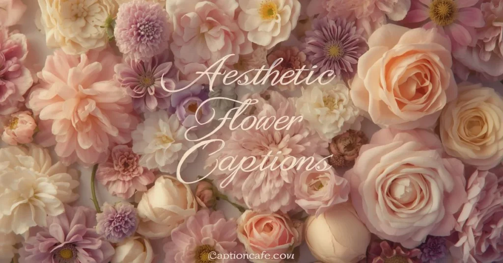 Aesthetic Flower Captions for Instagram