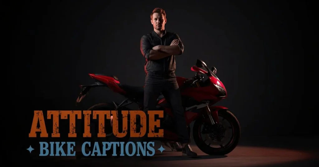 Attitude Bike Captions for Instagram