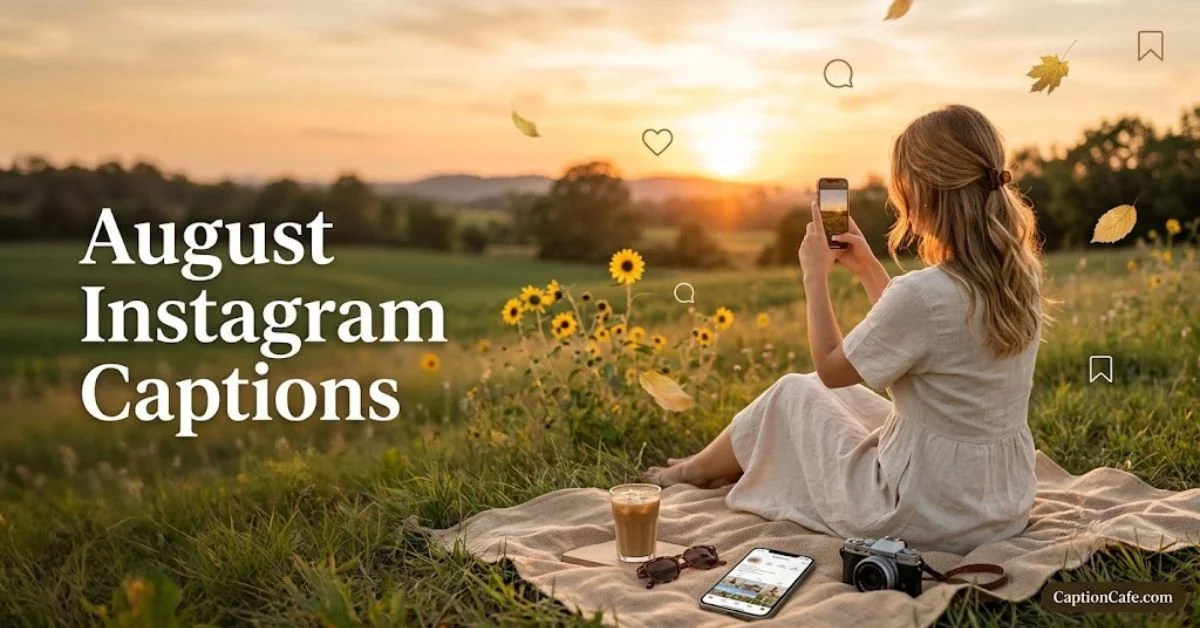 August Instagram Captions