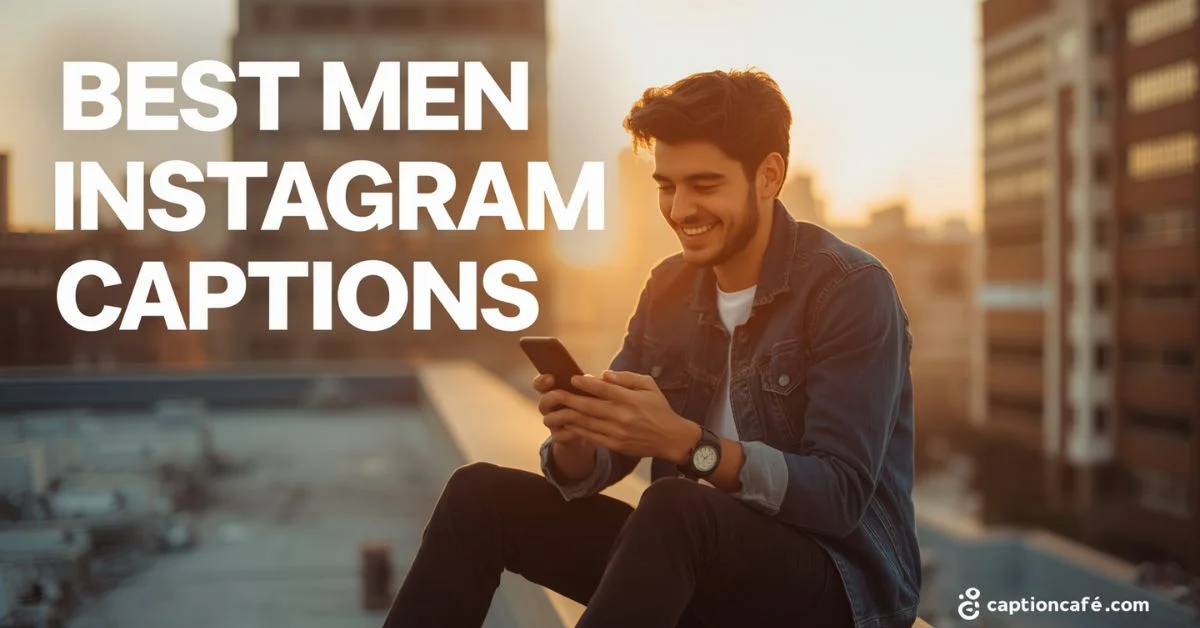 Best Men Instagram Captions