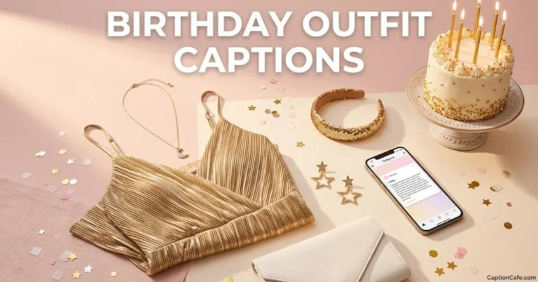 Birthday Outfit Captions