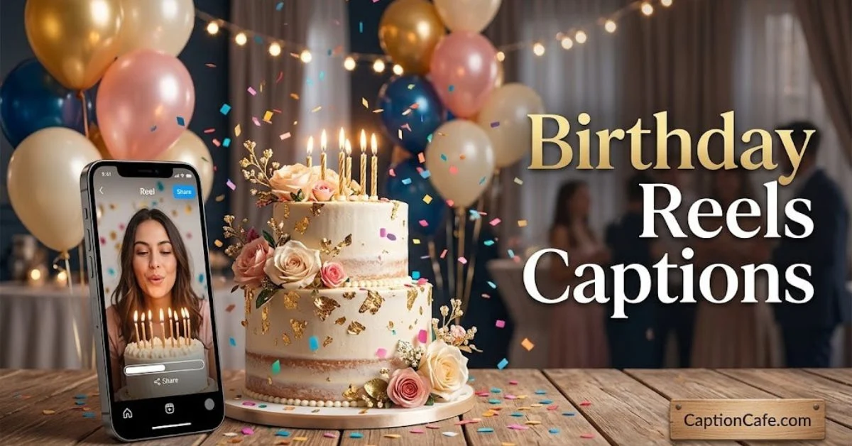 Birthday Reels Captions