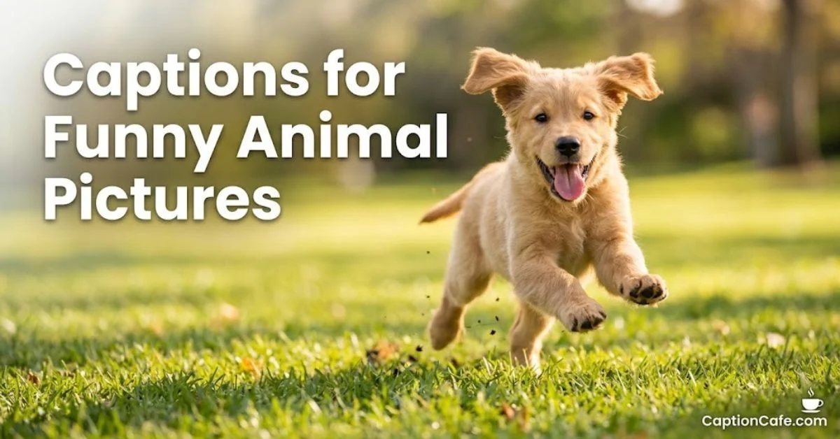 Captions for Funny Animal Pictures