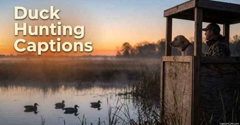 duck hunting captions
