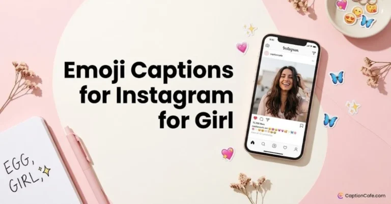 Emoji Captions for Girl