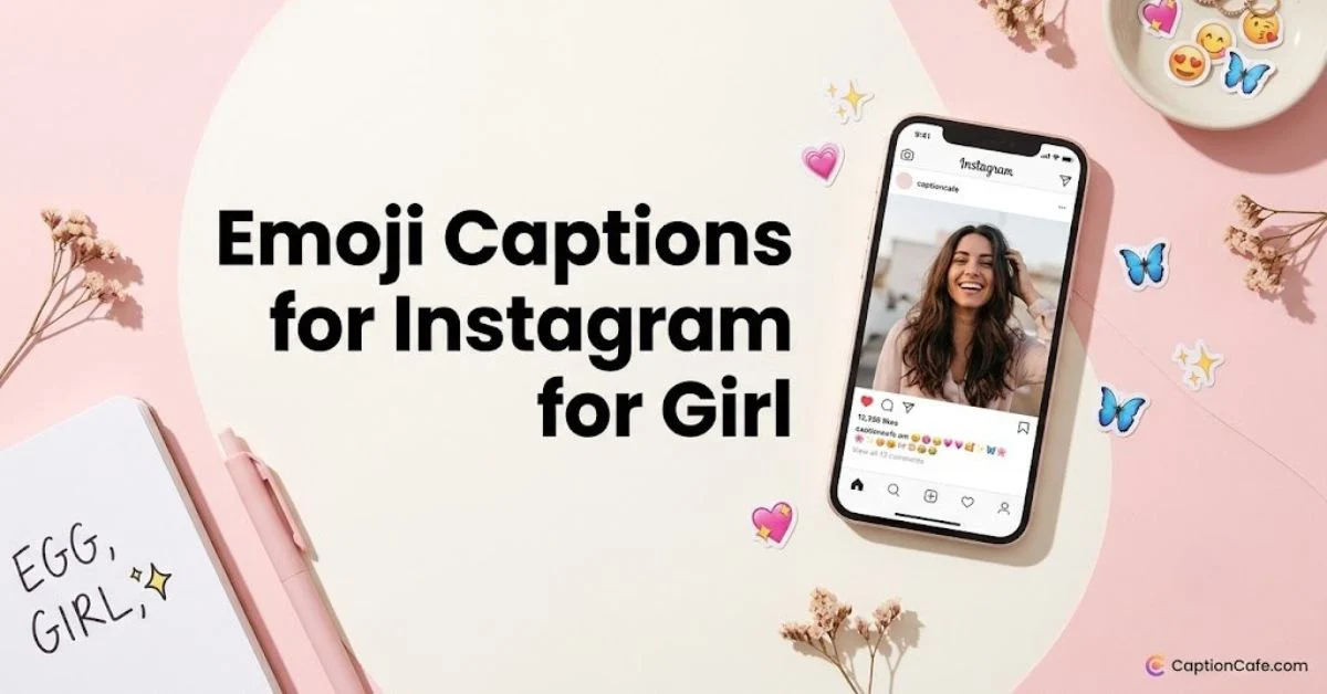 Emoji Captions for Girl