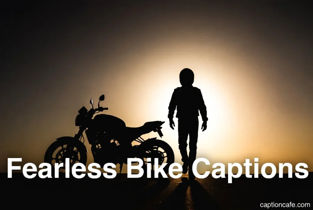Fearless Bike Captions