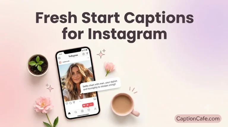 Fresh start Captions for Instagram