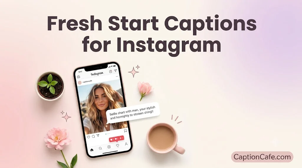 Fresh start Captions for Instagram