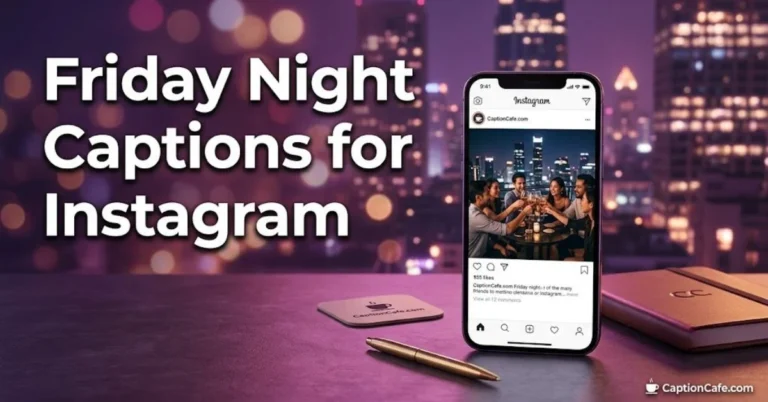 Friday Night Captions for Instagram