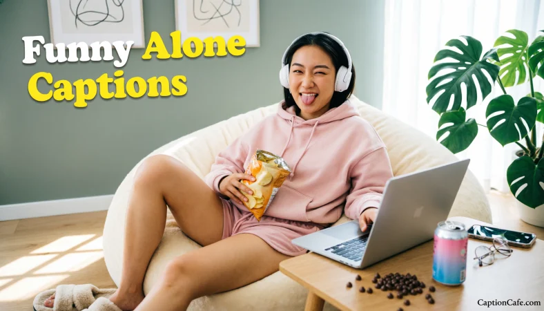 Funny Alone Captions for Instagram