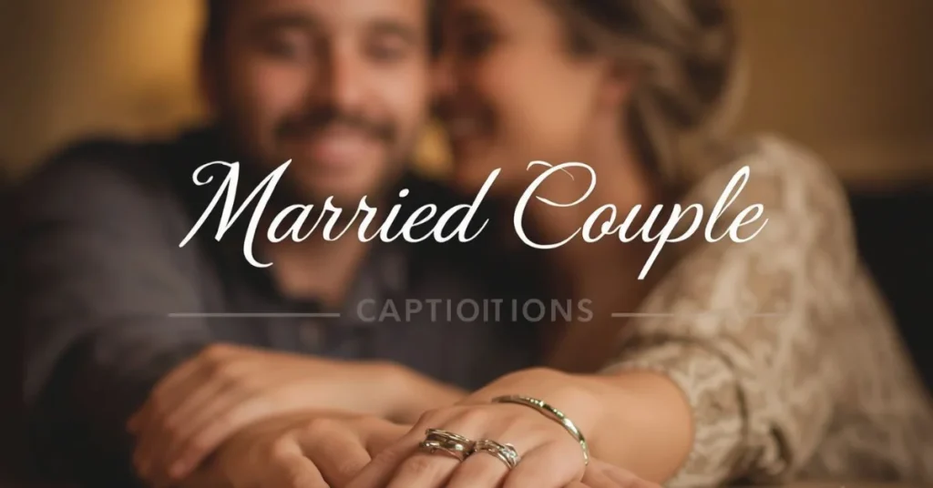 Married Couple Captions for Instagram