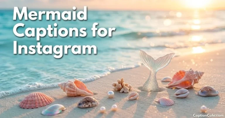 mermaid captions