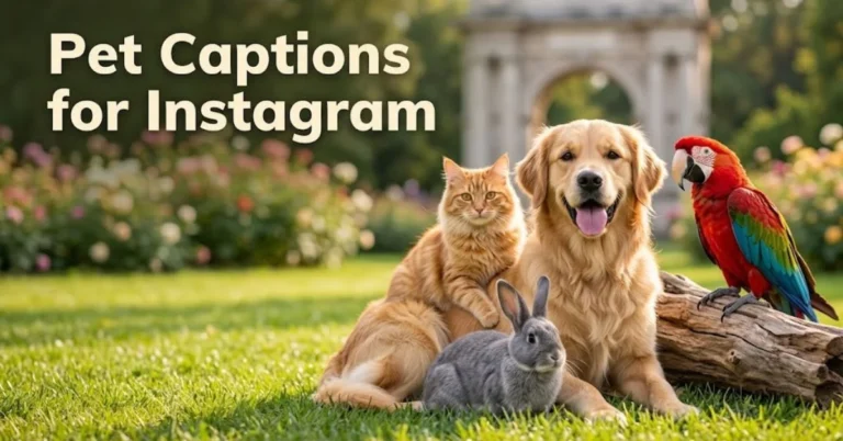 Pet captions for instagram