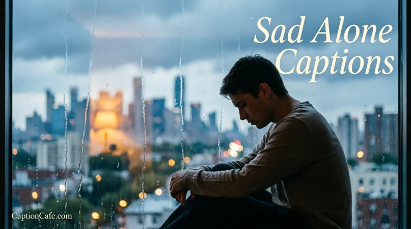 Sad Alone Captions for Instagram