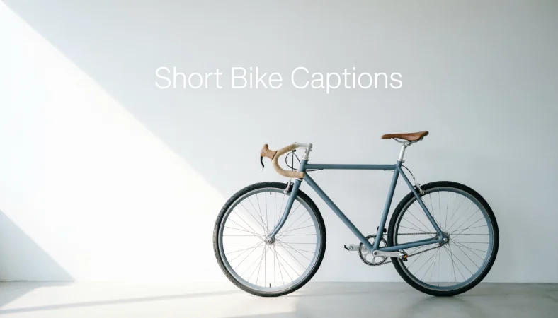 Short Bike Captions for Instagram